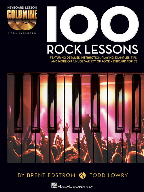 100 Rock Lessons: Keyboard Lesson Goldmine Series, Piano