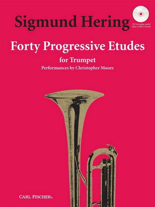 40 Progressive Etudes, Trumpet. 9780825884313
