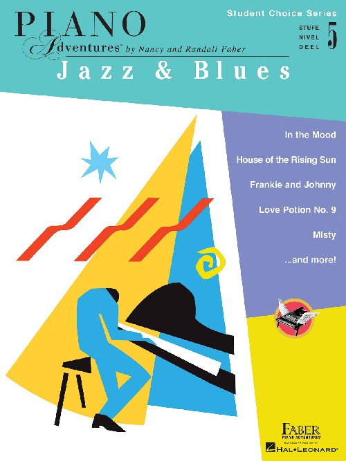 Piano Adventures: Jazz & Blues - Level 5: Student Choice Series