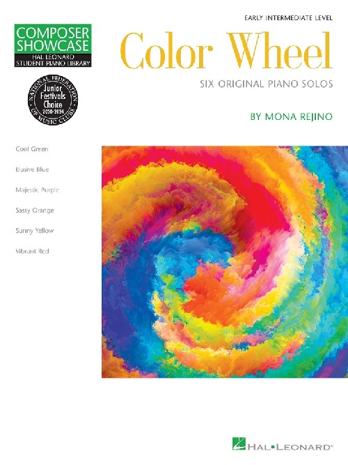 Color Wheel: Six Original Piano Solos,  Early Intermediate Level