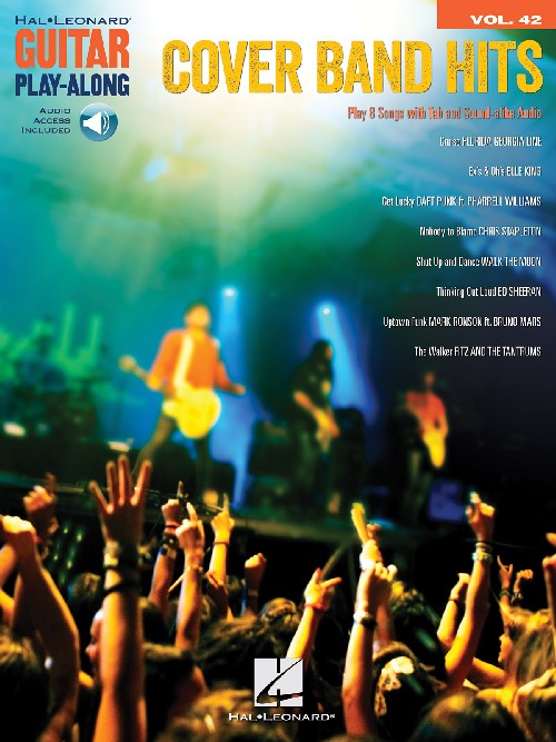 Cover Band Hits: Guitar Play-Along Volume 42
