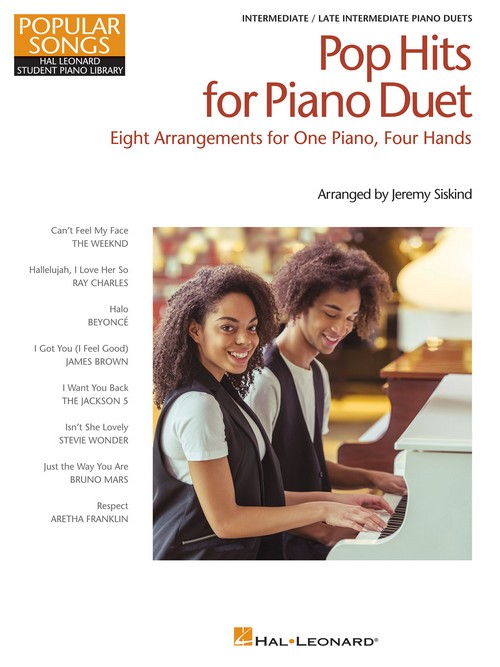 Pop Hits for Piano Duet: 8 Arrangements for One Piano, Four Hands